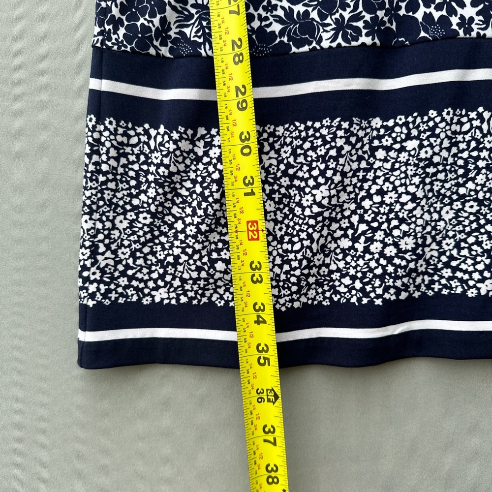 Michael Kors Floral Navy Dress (Used For A Giveaway) - Picture 5 of 6